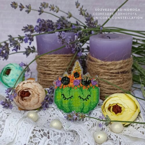 Схема вишивки "Зелений гарбузик" - Зображення 4