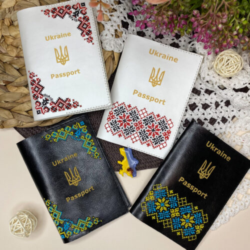 Безкоштовна схема для вишивки "Обкладинка на паспорт"