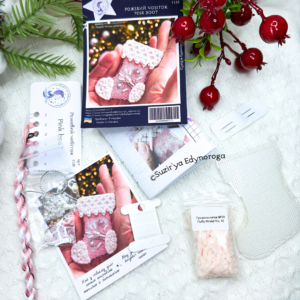 Набір для вишивання "Рожевий чобіток"  (Арт. 1128)