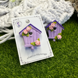 Магніт-тримач для голок “Шпаківня фіолетова” (арт. 157)