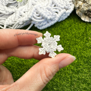 Магніт-тримач для голок “Біла сніжинка” (арт. 146)