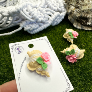 Магніт-тримач для голок “Мушля з трояндами” (арт. 149)