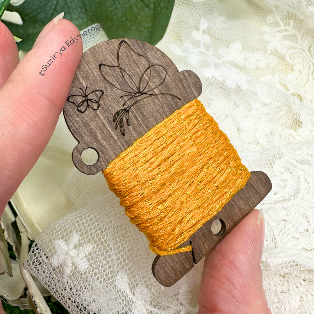 Бобінка для ниток "Метелики" (1шт)